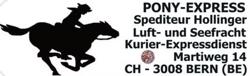 PONY-EXPRESS Spediteur Hollinger