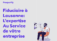 Website von Prosperify - Fiduciaire à Lausanne