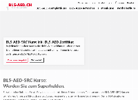 Website von BLS-AED-SRC Kurse