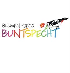 Blumen-Deco Buntspecht Tschan
