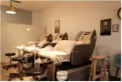 Pedicure Bereich Beautylounge Oberwil