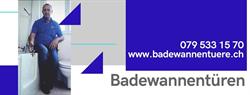 Badehilfen und Badewannentüren Magic Bad Peter Giger