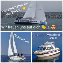 Motorbootschule und Segelschule Lunasailing GmbH am Zürichsee Boatschool & Bootsfahrschule
