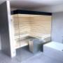 Installazione Sauna KÜNG a Sementina TI