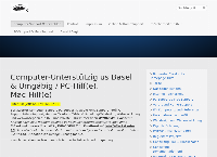 Website von PC + Mac Support Basel Osterwalder Computer