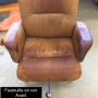 AVANT Rénovation fauteuil en cuir - SwissEcovap Rolle