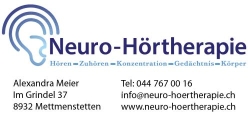 Neuro-Hörtherapie - nach A. Tomatis - Alexandra Meier - ADHS Therapie - Tinnitus Therapie