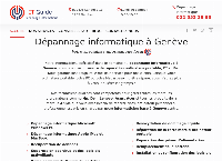 Website von ITGuide Dépannage informatique