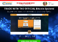 Website von Bitcoin System