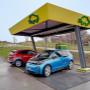 Schnell-Ladestation in Cossonay; Station recharge rapide à Cossonay