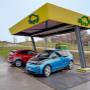 Schnell-Ladestation in Cossonay; Station recharge rapide à Cossonay
