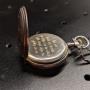 Gravur Taschenuhr Silber