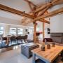 Wohnzimmer Grabahus - Ferienhaus in Arosa