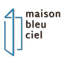 Maison bleu ciel