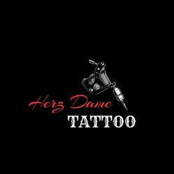 Herz Dame Tattoo