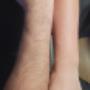 Waxing Vorher/Nachher