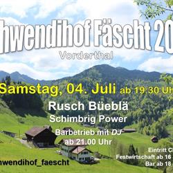 Schwendihof Fest