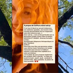 Coiffure Ainsi soit je