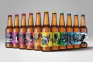 Verpackungsdesign für Bierflaschen