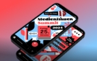 Bewerbung mit Social Media Posts und Plakaten für den Summit der Medienfrauen Schweiz