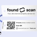 QR-Schlüsselanhänger Key Fob One