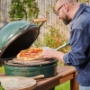 Pizza Margherita vom Big Green Egg