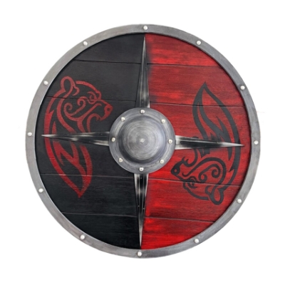 Echtes Wikinger Schild Handarbeit