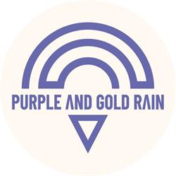 PURPLE AND GOLD RAIN Genevan Vintage Boutique - Friperie