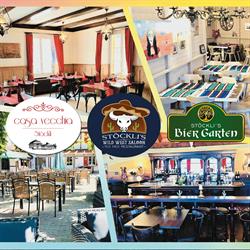 Restaurant Stöckli, Ristorante Casa Vecchia, Wild West Salon, Tex Mex