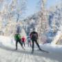 Vom Nachwuchsrennen über den Gommer Skimarathon (Int. Gommerlauf) bis hin zu FIS-Veranstaltungen reicht die Palette der Langlaufwettkämpfe. Nebenbei bemerkt: 6 Mitarbeiter kümmern sich rund um die Uhr um die Loipe Goms. Die Pistenfahrzeuge legen bei de