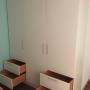 Einbauschrank mit Schubladen