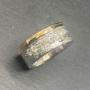 Ring Weiss-Rotgold 750 mit Brillanten