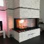 Cheminée mit Verblendsteinen Verkleiden, Neubau, solHaus AG, Gerlafingen