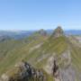 3-Gipfel-Tour am Hasliberg. Leuber, Rothorn und Glogghüs. Hochalpine Wanderung vom Alpen tower bis Glogghüs.