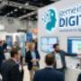Messestand von gemeinsam DIGITAL – Präsentation von Digitalisierungs-, Automatisierungs- und KI-Lösungen für Schweizer KMU.