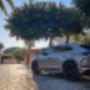 Lamborghini Urus arriving at a luxury resort during a premium driving tour through Portugal.
