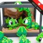 3D-gedrucktes Spielset mit kleinen Drachen in einer detailreichen Waldszene. Gefertigt aus hochwertigem PLA+ – perfekt zum Spielen und Sammeln.