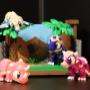 3D-gedrucktes Dino-Spielset mit mehreren beweglichen Figuren und detailreicher Szene. Gefertigt aus hochwertigem PLA+ – perfekt zum Spielen und Sammeln.