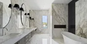 Custom Marble Ensuite